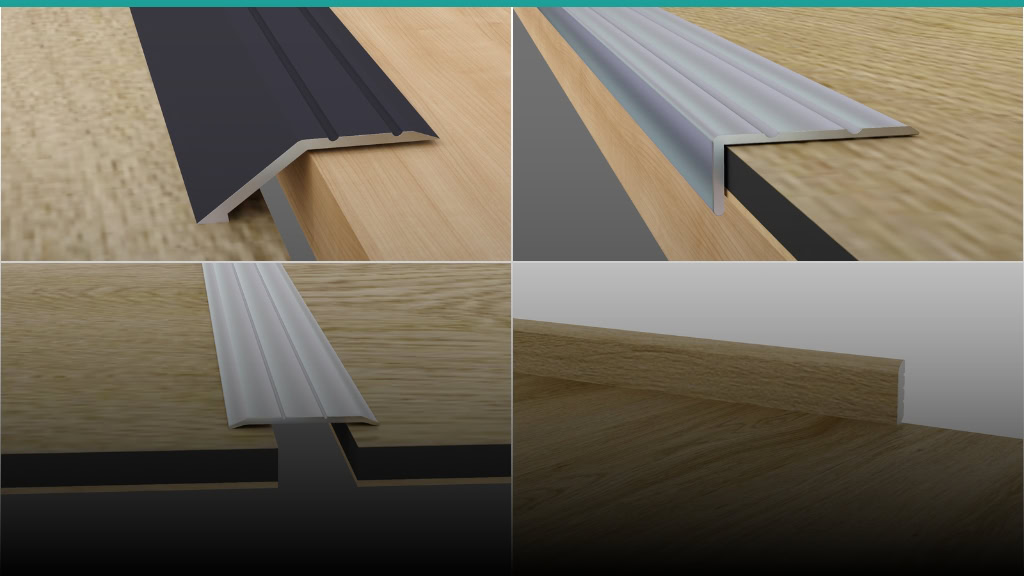 Detaily podlahových líšt